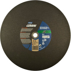 12″ × 1/8″ × 1″ Concrete High Speed Cut-Off Wheel Type 01 Straight Silicon Carbide - Exact Tool & Supply