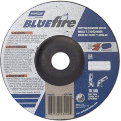 6 × 1/8 × 7/8″ BlueFire Grinding Wheel ZA 30 U Type 27 - Exact Tool & Supply