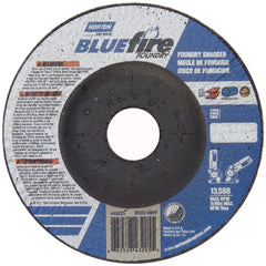 ‎4-1/2″ × 1/4″ × 7/8″ BlueFire Non-Woven Depressed Center Wheel Type 27 - Exact Tool & Supply