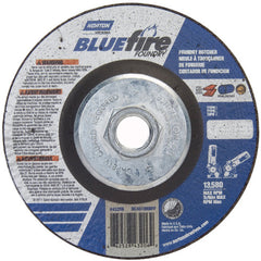 ‎4-1/2″ × 1/8″ × 5/8″ BlueFire Non-Woven Depressed Center Wheel Type 27 - Exact Tool & Supply