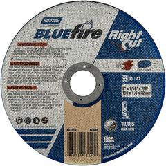6 × 1/16 × 7/8″ BlueFire RightCut Right Angle Cut-Off Wheel ZA 36 Q Type 01/41 - Exact Tool & Supply