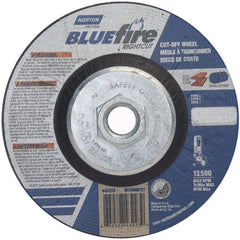 ‎4-1/2 × 1/16 × 5/8 - 11″ BlueFire RightCut Cutting Wheel A 36 R Type 27/42 - Exact Tool & Supply