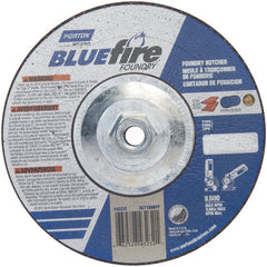 7″ × 1/8″ × 5/8″ BlueFire Non-Woven Depressed Center Wheel Type 27 Zirconia Alumina / Aluminum Oxide - Exact Tool & Supply