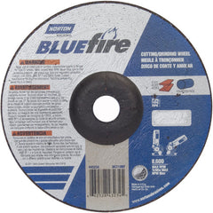 7 × 1/8 × 7/8″ BlueFire Grinding Wheel ZA 30 U Type 27 - Exact Tool & Supply