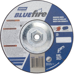 ‎7 × 1/4 × 5/8 - 11″ BlueFire Grinding Wheel ZA 24 S Type 27 - Exact Tool & Supply
