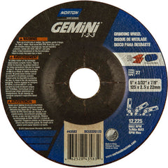 5″ × 20.0″ × 22.23 ″ Gemini Non-Woven Depressed Center Wheel Type 27 46 Grit - Exact Tool & Supply