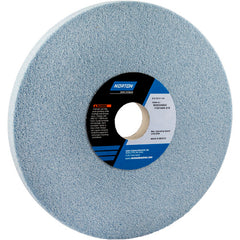 ‎8″ × 1/2″ × 1-1/4″ Gemini Toolroom Wheel Type 01 Straight 46 Grit Aluminum Oxide - Exact Tool & Supply