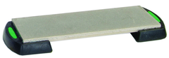 6 x 2 x 1/4" - 600 Grit - Green Stackable Diamond Benchstone - Exact Tool & Supply