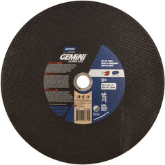 14″ × 1/8″ × 1″ Gemini Stationary Saw Cut-Off Wheel Aluminum Oxide - Exact Tool & Supply