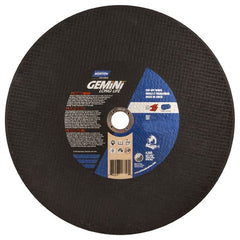 14 × 3/32 × 1″ Gemini Long Life Chop Saw Cut-Off Wheel A 36 P Type 01/41 - Exact Tool & Supply
