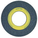 8 x 1/2 x 1-1/4" - Aluminum Oxide (32A) / 46G Type 1 - Surface Grinding Wheel - Exact Tool & Supply