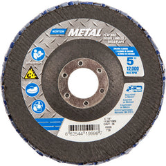 5″ × 1/4″ × 7/8″ Metal Flap Disc Type 29 Conical 36 Grit Zirconia Alumina - Exact Tool & Supply