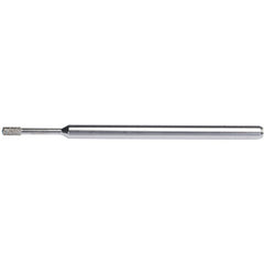 0.075″ × 0.157″ × 0.5″ Electroplated Diamond Mounted Point 150 Grit - Exact Tool & Supply