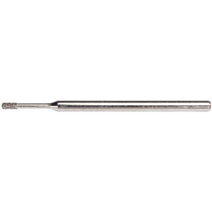 0.09″ × 0.157″ × 0.5″ Electroplated CBN Mounted Point 200 Grit - Exact Tool & Supply