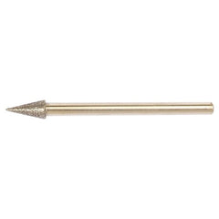 13/32″ 3/16″ - Electroplated CBN Mandrel-100 Grit-26 Included Angle - Exact Tool & Supply