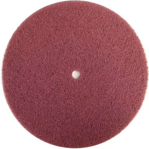 8 × 1/2″ Bear-Tex High Strength Non-Woven Arbor Hole Disc Aluminum Oxide Very Fine Grit - Exact Tool & Supply