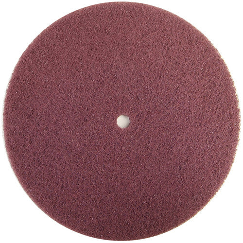 8 × 1/2″ Bear-Tex High Strength Non-Woven Arbor Hole Disc Aluminum Oxide Medium Grit - Exact Tool & Supply