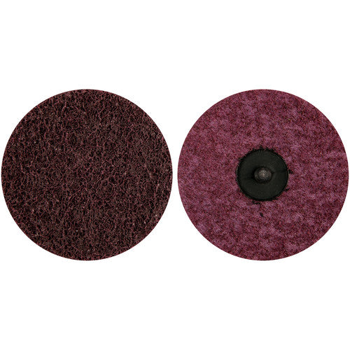 4″ STE VS Non Woven Quick Change Disc Type TR/III 120 Grit Medium Aluminum Oxide - Exact Tool & Supply