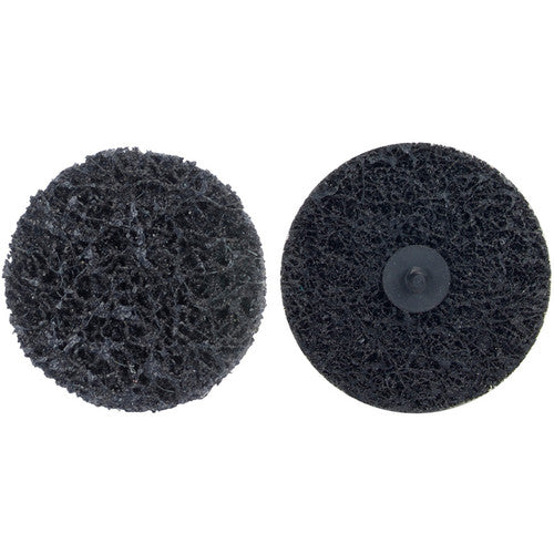 4″ Bear-Tex Rapid Strip Non-Woven Quick-Change Disc TR Plus Silicon Carbide Extra Coarse Grit - Exact Tool & Supply