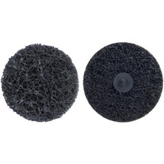 4″ Bear-Tex Rapid Strip Non-Woven Quick-Change Disc TR Plus Silicon Carbide Extra Coarse Grit - Exact Tool & Supply