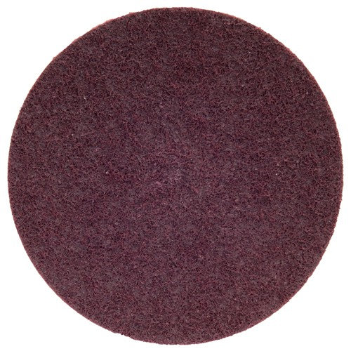 8″ Bear-Tex Rapid Prep Non-Woven Hook & Loop Disc Aluminum Oxide Medium Grit - Exact Tool & Supply