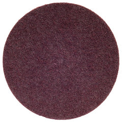 8″ Bear-Tex Rapid Prep Non-Woven Hook & Loop Disc Aluminum Oxide Medium Grit - Exact Tool & Supply