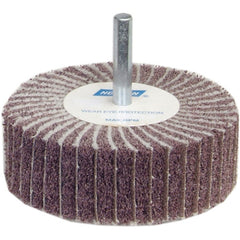 2″ × 1″ × 1/4″ Interleaf Non-Woven Flap Wheel 80 Grit Aluminum Oxide - Exact Tool & Supply