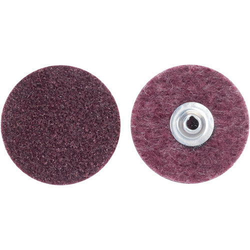 4″ STE VS Non Woven Quick Change Disc Type TS/II 120 Grit Medium Aluminum Oxide - Exact Tool & Supply