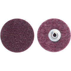 4″ STE VS Non Woven Quick Change Disc Type TS/II 120 Grit Medium Aluminum Oxide - Exact Tool & Supply