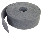 4'' x 30 ft. - Gray - Silicon Carbide Very Fine Grit - Bear-Tex Clean & Blend Roll - Exact Tool & Supply