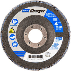 ‎4-1/2″ × 1/4″ × 7/8″ Charger R822 Flap Disc Type 29 Conical 40 Grit - Exact Tool & Supply