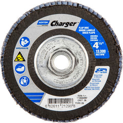 ‎4-1/2″ × 1/4″ × 5/8″ Charger R822 Flap Disc Type 29 Conical 36 Grit - Exact Tool & Supply