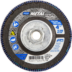 ‎4-1/2″ × 5/8″-11 80 Grit Type 29 Flap Disc - Exact Tool & Supply
