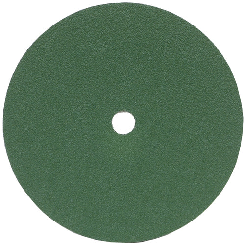 7″ × 1/4″ × 7/8″ GreenLyte Plus SG F986 Fiber Disc 50 Grit Ceramic Alumina - Exact Tool & Supply