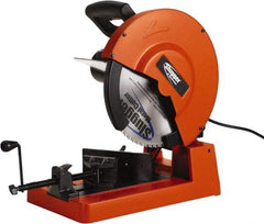 Fein - 14" Blade Diam, 1" Arbor Hole, Straight Chop & Cutoff Saw - 1,300 RPM, 120 Volts, 1 Phase - Exact Tool & Supply
