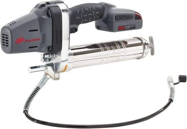 Ingersoll-Rand - 6,250 Max psi, Flexible Lever Grease Gun - 14 oz Capacity - Exact Tool & Supply