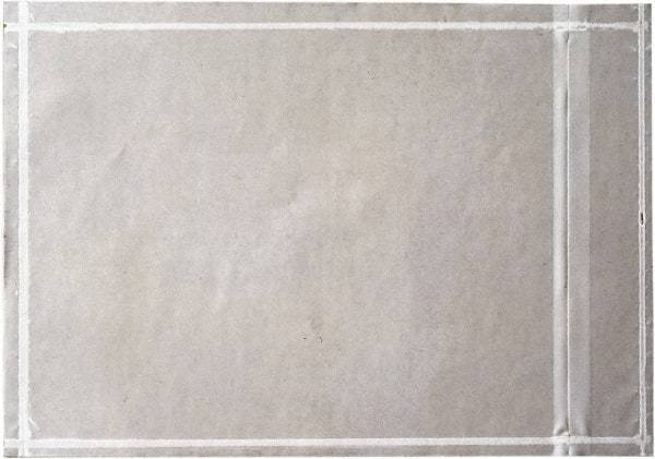3M - 1,000 Piece, 12" Long x 9-1/2" Wide, Packing List Envelope - Unprinted, Clear - Exact Tool & Supply