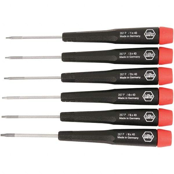 Wiha - 6 Piece Pentalobe Screwdriver Set - Exact Tool & Supply