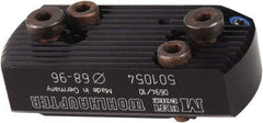 WOHLHAUPTER - 124 to 152mm Bore, 120.9mm OAL, 16mm Thick, Boring Head Serrated Slide - For Use with Wohlhaupter Digibore, Compatible with Series Digibore - Exact Tool & Supply