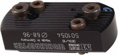 WOHLHAUPTER - 96 to 124mm Bore, 93.1mm OAL, 16mm Thick, Boring Head Serrated Slide - For Use with Wohlhaupter Digibore, Compatible with Series Digibore - Exact Tool & Supply