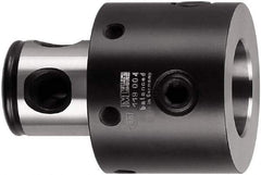 WOHLHAUPTER - 1.1024 Inch Inside Bore, 1.9685 Inch Outside Shank Diameter, MVS28 Inside, MVS50 Outside Modular Connection, Boring Head Shank Extension - 1.575 Inch Projection, 1.1024 Inch Nose Diameter - Exact Tool & Supply