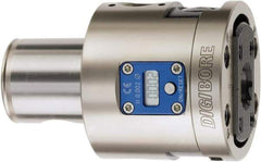 WOHLHAUPTER - 65mm Body Diam, Manual Single Cutter Boring Head - 3mm to 208mm Bore Diam, 17mm Bar Hole Diam - Exact Tool & Supply