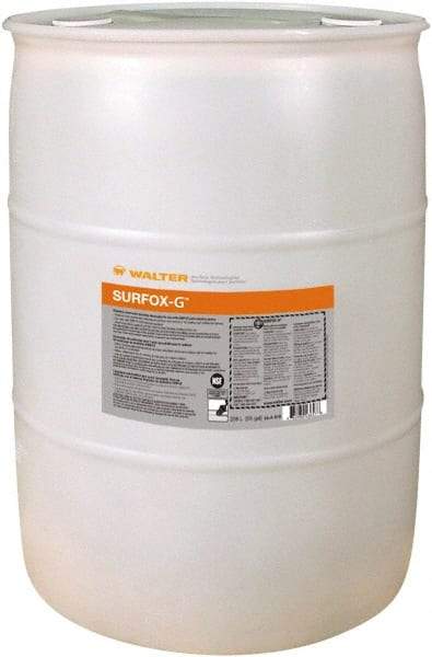 WALTER Surface Technologies - 55 Gallon, TIG Welder PH Neutral Formula - For Use with Surfox 104 or 204 - Exact Tool & Supply