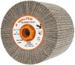 WALTER Surface Technologies - 4-1/2 x 4" Unmounted Flap Wheel - Exact Tool & Supply