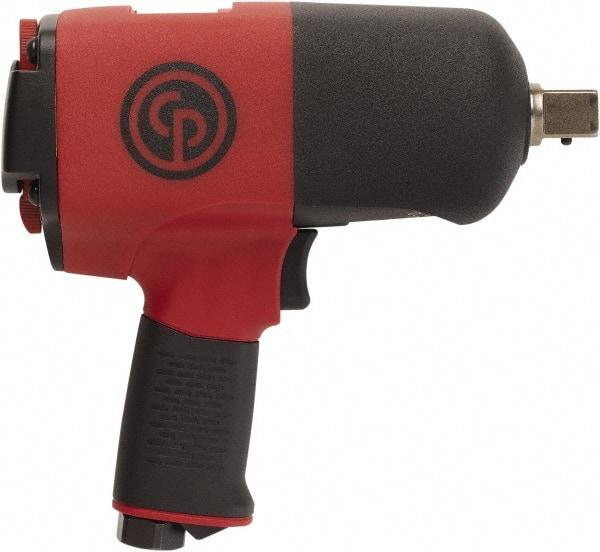 Chicago Pneumatic - 3/4" Drive, 6,500 RPM, 922 Ft/Lb Torque Impact Wrench/Ratchet - Pistol Grip Handle, 1,000 IPM, 38 CFM, 90 psi, 3/8" NPT Inlet - Exact Tool & Supply
