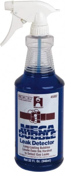 Hercules - Chemical Detectors, Testers & Insulators Type: All-Purpose Leak Detector Container Type: Spray Bottle - Exact Tool & Supply