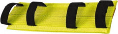 Lift-All - 18" Long x 3" Wide x 0.8" High x 51/64" Thick, Wear Pad - Fits up to 2" Web Sling Width - Exact Tool & Supply