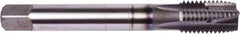 Union Butterfield - M16x2.00 Metric Coarse, 4 Flute, TiCN Finish, Powdered Metal Spiral Point Tap - Plug Chamfer, Right Hand Thread, 110mm OAL, 27mm Thread Length, 0.48" Shank Diam, 6H Class of Fit, Series 1675 - Exact Tool & Supply