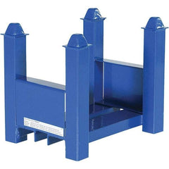 Vestil - 1,250 Lb Capacity Steel Bar Cradle - Steel Deck, 12" OAW - Exact Tool & Supply