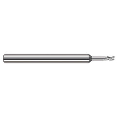 Harvey Tool - Square End Mills; Mill Diameter (mm): 3.00 ; Mill Diameter (Decimal Inch): 0.1180 ; Length of Cut (mm): 4.5000 ; Length of Cut (Decimal Inch): 0.1770 ; Material: Solid Carbide ; Finish/Coating: Uncoated - Exact Tool & Supply